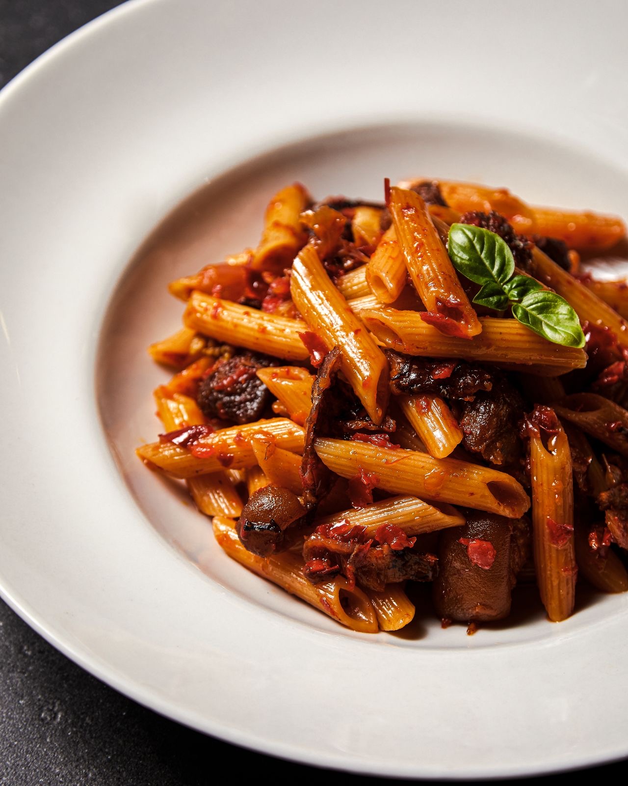 Asun penny pasta with chicken and vegetables